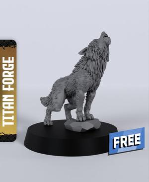 Wolf E - With Free Dragon  - 5e DnD Inspired for RPG and Wargamers