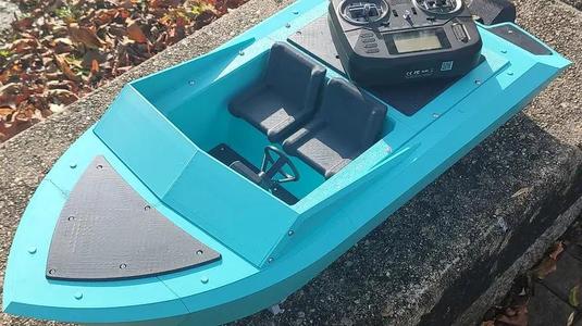 JET THE SPEEDSTER - 1/6 SCALE RIVER JET BOAT - HPW40 INCL.
