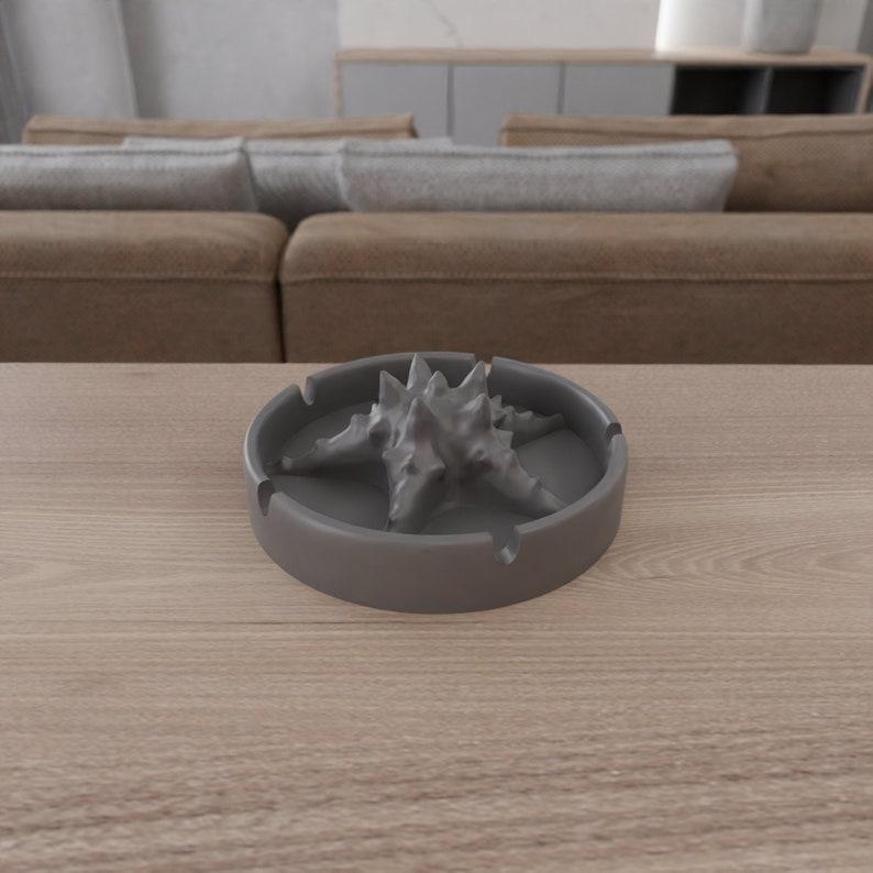 3D Starfish Ashtray Stl Decor Gifts for Men with 3D Stl Files and Ready to Print & 3D Printing, 3D Print File, Cool Ashtray, Starfish Decor