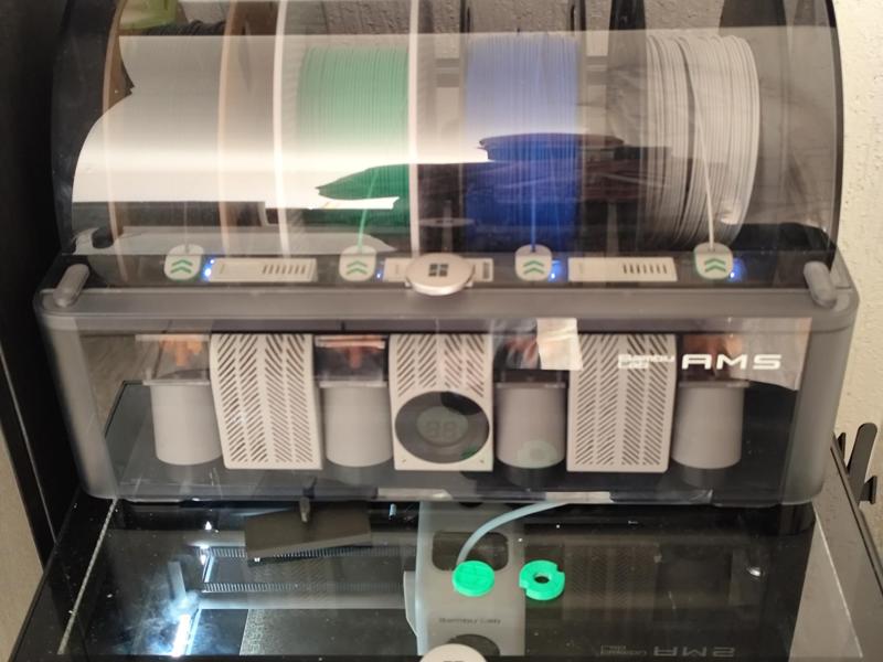 Dry Pods with ams carbon+AMS desiccant trays