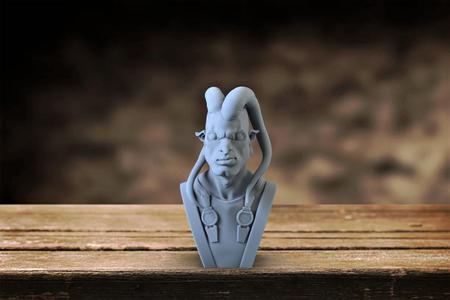 Star warrior bust