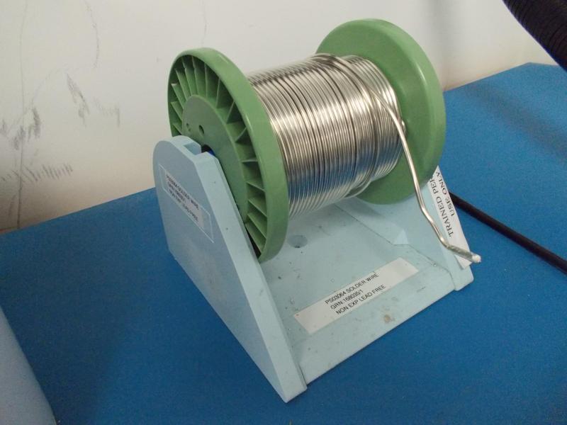 Tinning pot - solder reel dispenser