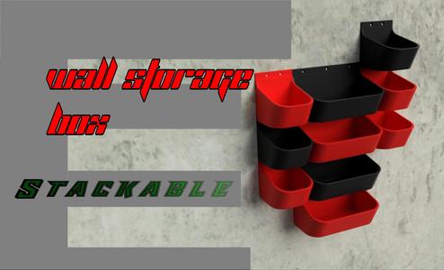 Storage Wall container / box - stackable