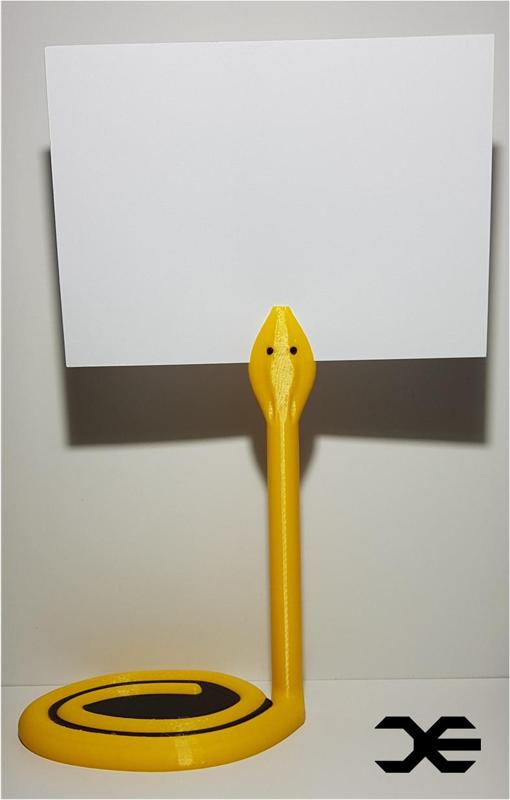 Snakey photostand