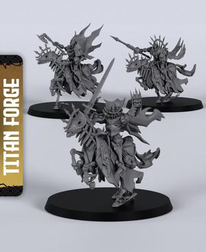 Headless Horsemen - With Free Dragon Warhammer - 5e DnD Inspired for RPG and Wargamers