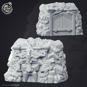 Dwarven Mine Entrance (Pre-Supported)