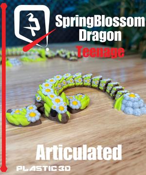 Articulated  Teenage SpringBlossom Dragon 