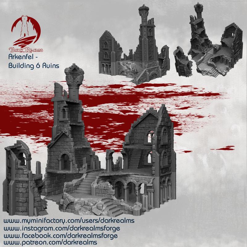 Dark Realms Arkenfel Building 6 Ruins