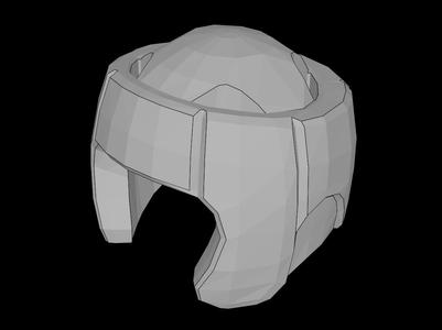 Lego Compatible (96204.dat) Minifig Headgear Helmet Boxing