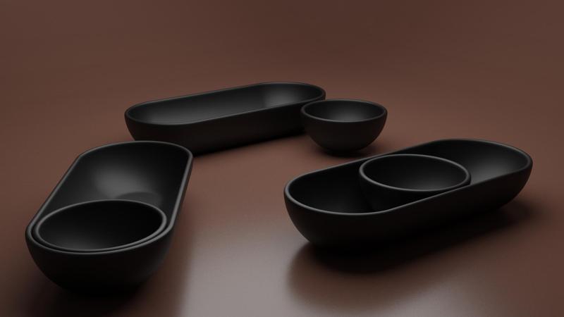 Snack bowl for gaming or serials