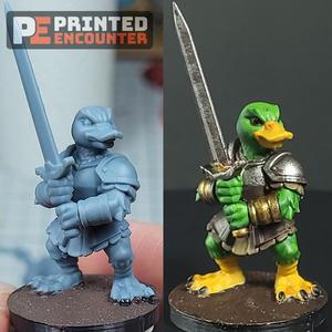 Duck Fighter Warrior - Duck Party! Sample 