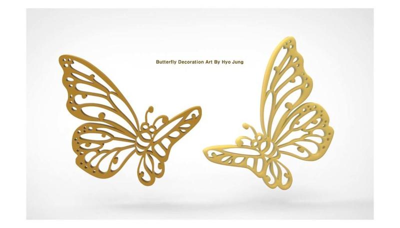 Butterfly Decoration Art