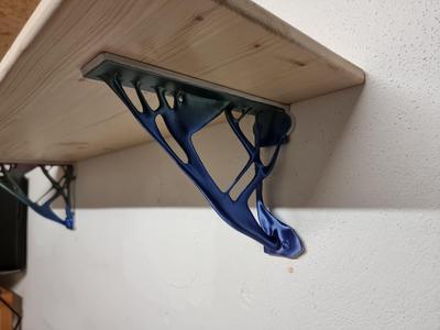 topology-optimized shelf bracket 30