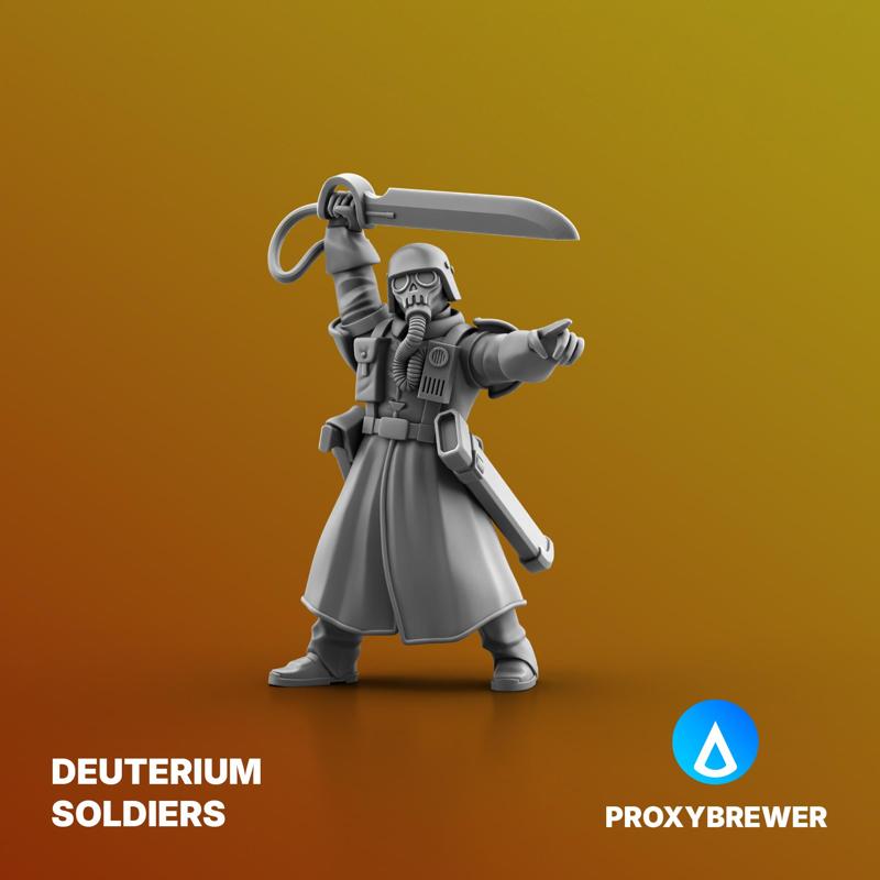 Free Model - Deuterium Soldiers