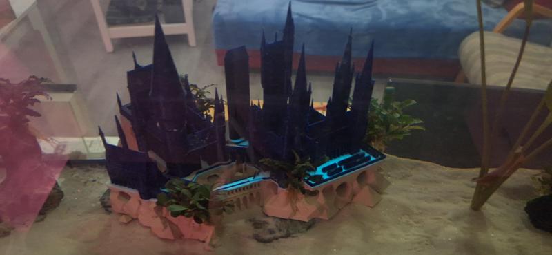 Hogwarts castle remix for aquarium
