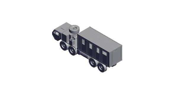 1/48 Scale M1120 LOad Handler with Container.stl