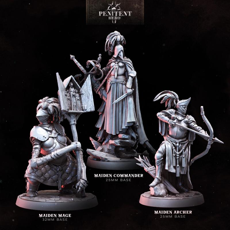 Maidens of the Church Part 2: Penitent Heroes Collection