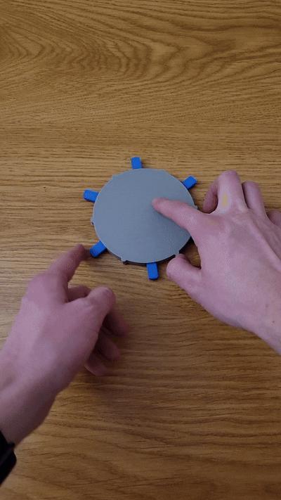 Pocket Roulette Fidget Game