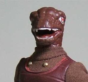 Mego Gorn figure head- Star Trek (aka Lizard from Spider-Man)