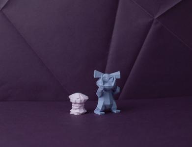 Snubbull Low Poly