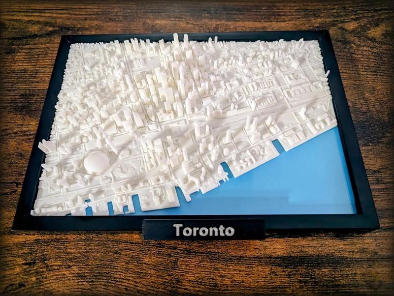 Toronto Canada 3D Miniature