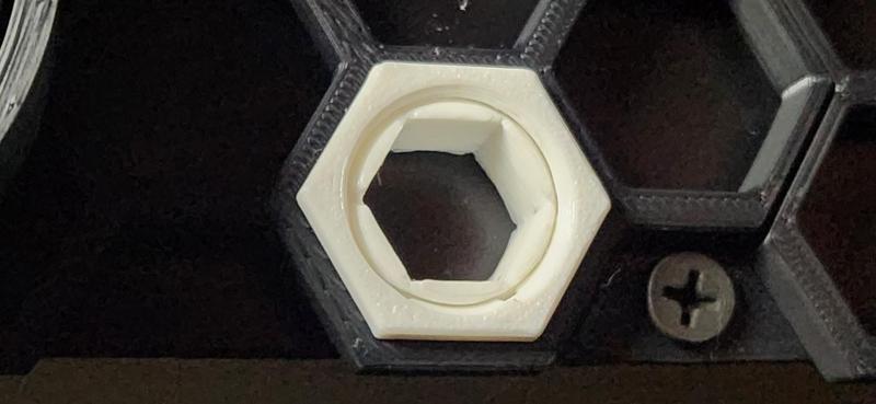 Screwiverse Insert and Screw for Standard Honeycomb Storage Wall (HSW) Fasteners