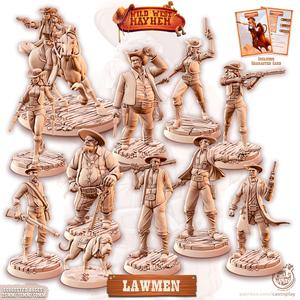 Wild West - Lawmen (Pre-Supported) Cowboy | Cast n Play