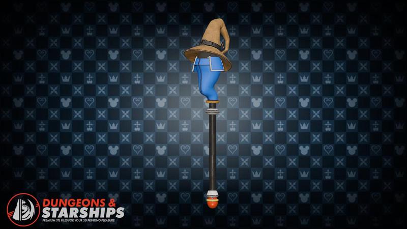 Mage's Staff - Kingdom Hearts