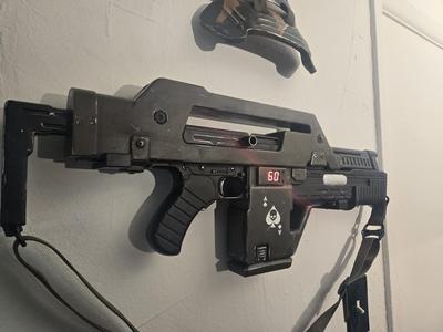 Nerf Aliens LMTD M41-A Pulse Blaster bolt
