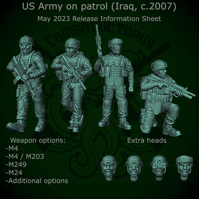 Patreon pack 22 - May 2023 - US Army patrol c2007