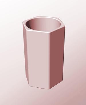 CH68-130 Stacking module bin for modern home decor 3d stl file 
