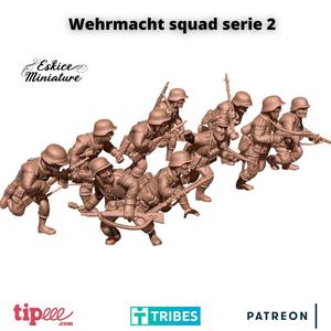 Wehrmacht squad serie 2 - 28mm
