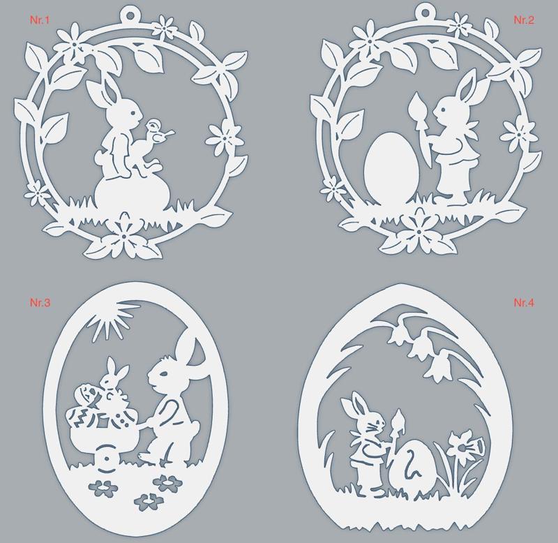 Easter window pictures