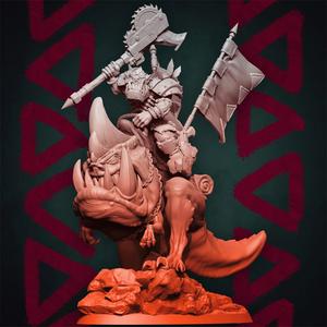 MrModulork's Hunter Cavalry Squadboss on Rammonsta - Modular Kit