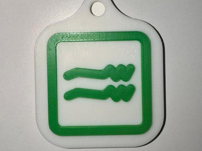 Aquarius Zodiac Keychain