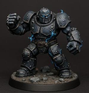 Arcsteel Golem Miniature