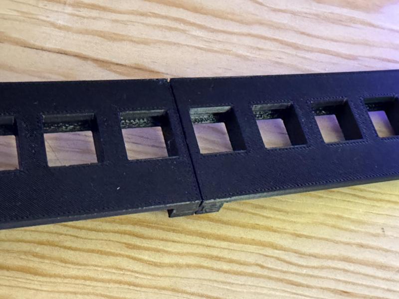 10-inch Keystone Patchpanel x10 ports (2pcs for smaller printers)