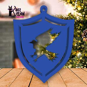 ravenclaw ornament harry potter house crest decor