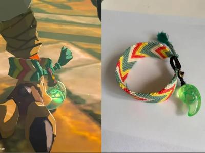 zelda塞尔达传说王国之泪-丘栗风贤者cos道具-手环/脚环