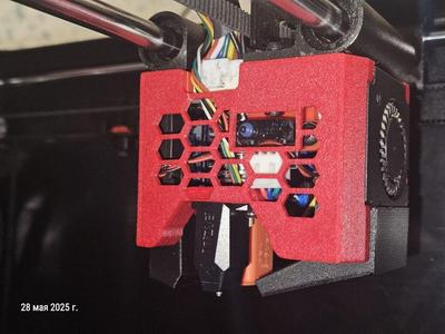 Flying Bear Ghost 4, Ghost 4S universal printhead with two 4010 fans, CHCB-V, BTT microProbe