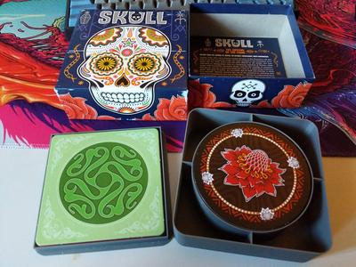 Skull 2020 Edition Board Game Insert with rounded corners