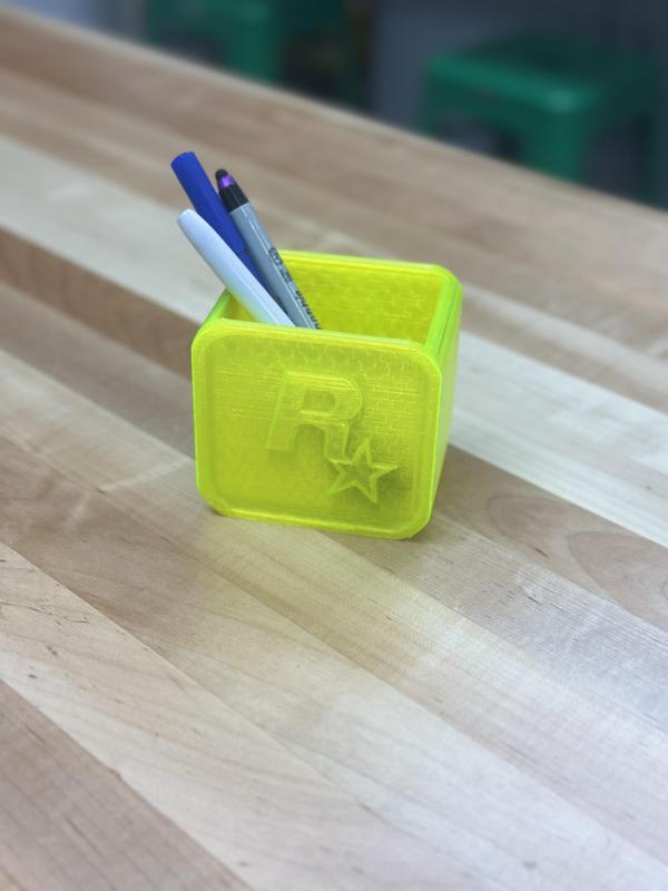 Rockstar Pencil Holder