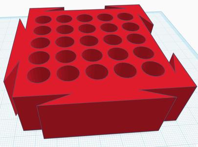 AAA battery holder connectable