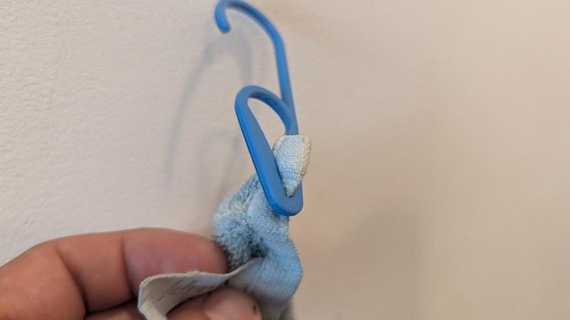 Towel clamp hook