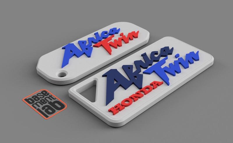 Africa Twin Classic Honda - Keychain - Portachiavi - Porte-clés - 钥匙链