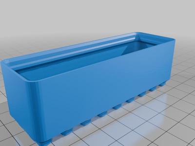 DecFinity 9x3 (90mm x 30mm) undivided bin