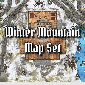 Winter Mountain-Themed Map Set (WM)