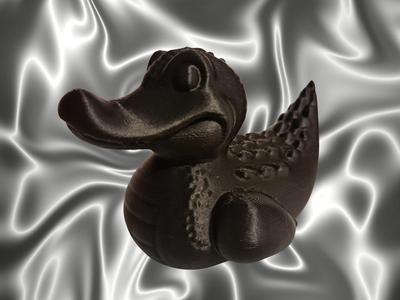alligator rubber duck