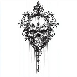 Skull Inlay