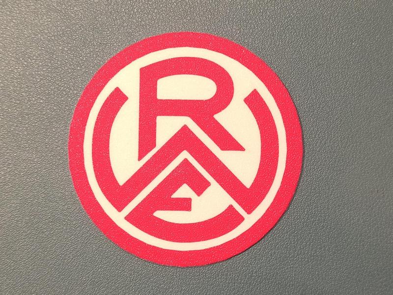 RWE Rot Weiss Essen 80mm Coaster/ Untersetzer